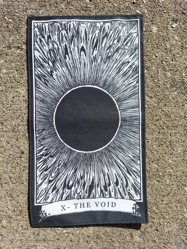 The Void Tarot Patch/Altar Cloth Black