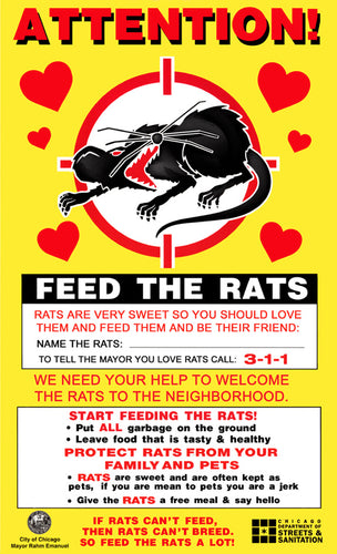 Feed the Rats Poster