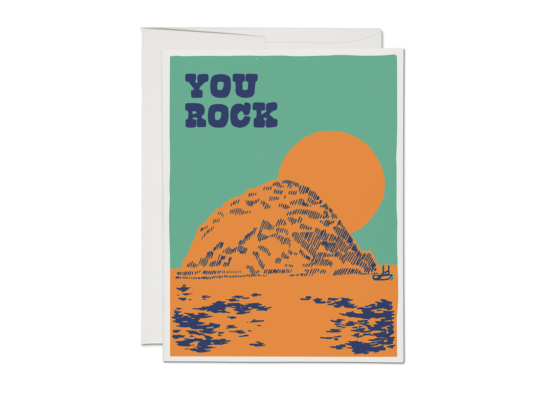 Morro Rock Card