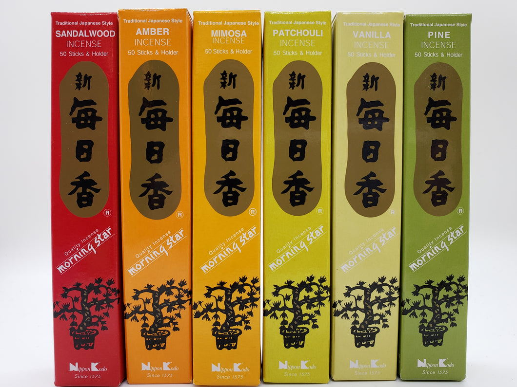 Morning Star Japanese Incense (Warm Colors)