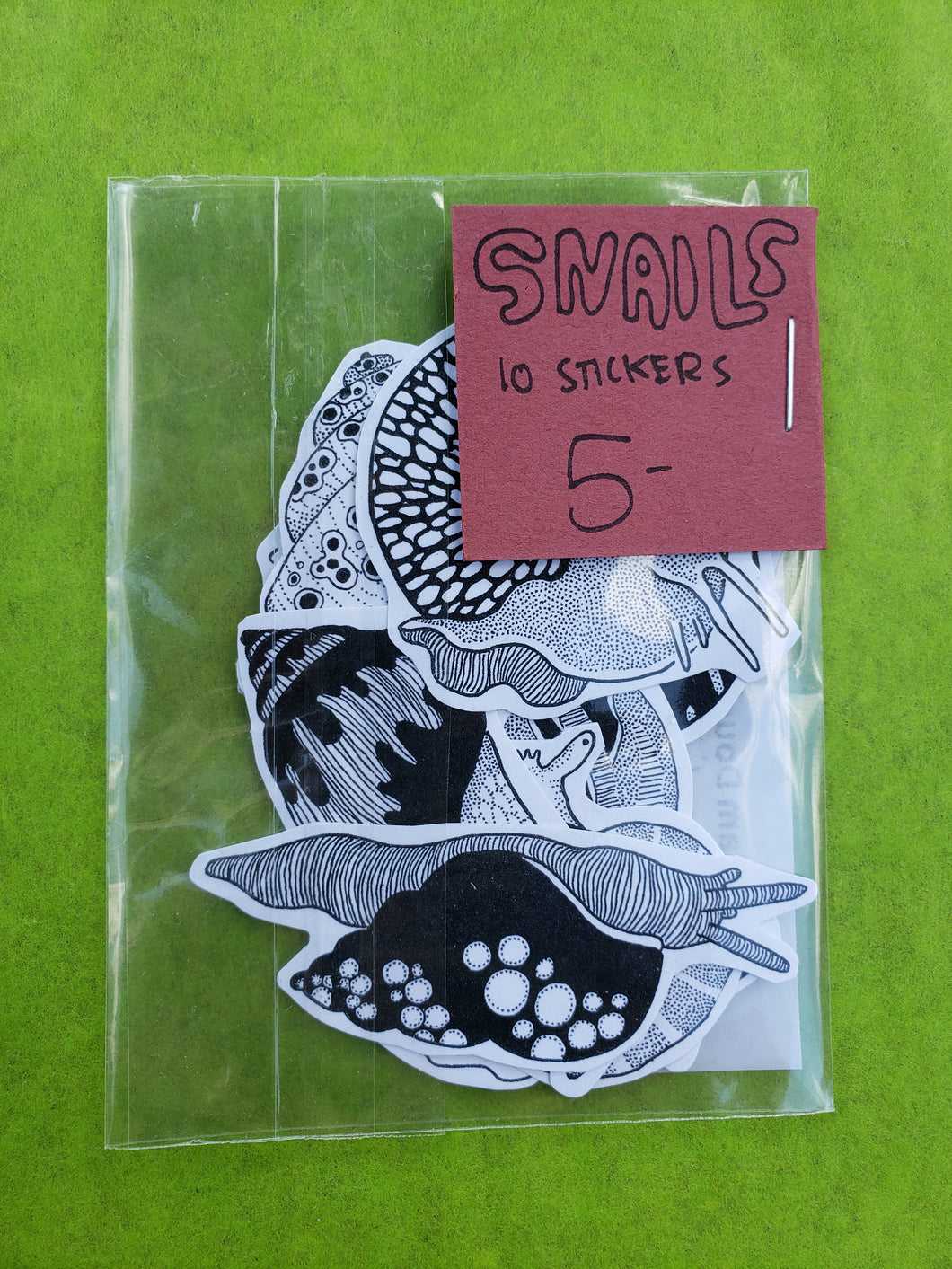 Snails Sticker Pack