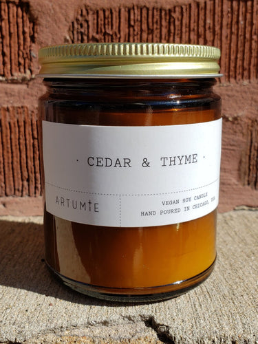 Cedar & Thyme Candle