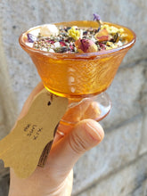The Sun - Vintage Ice Cream Cup Spell Candle