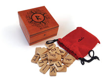 Wooden Rune Set in Wooden Box