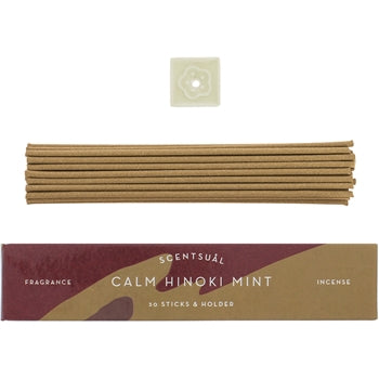 Scentsual: Calm Hinoki Mint Incense