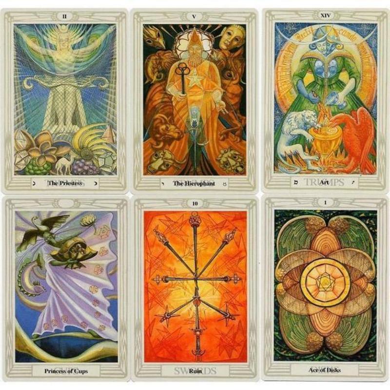 Small Crowley Thoth Tarot Deck Premier Edition – Space Oddities