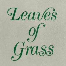Leaves of Grass (Vintage, Hardcover)