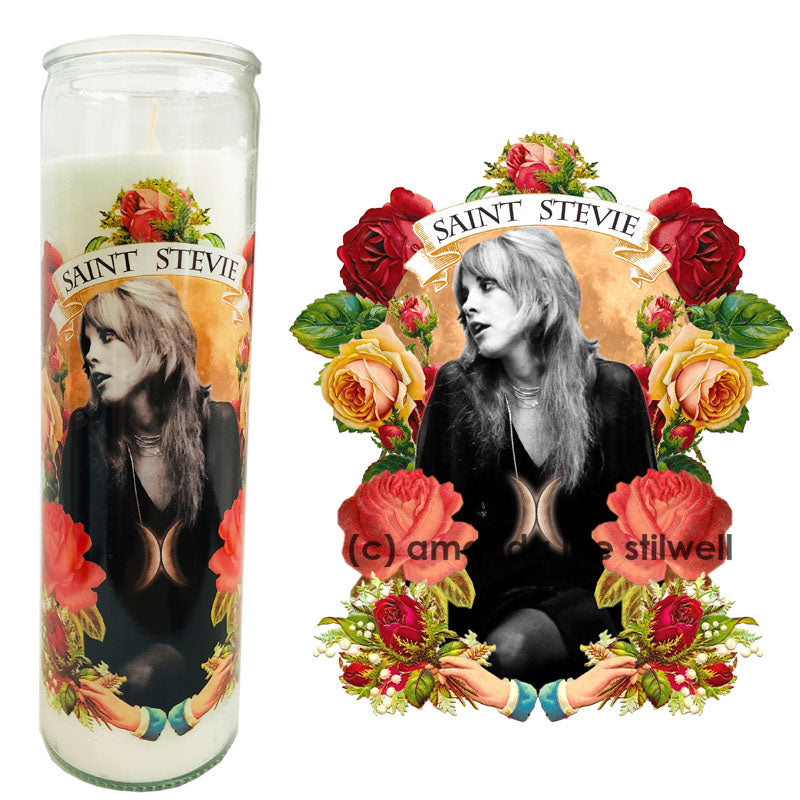 Saint Stevie Altar Candle