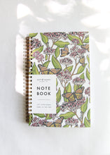 Monarch + Milkweed Spiral Bound Notebook (Lined)
